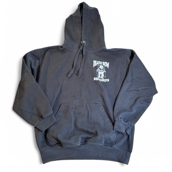 Boohoo Mens Other - Death Row Records Black Hoodie